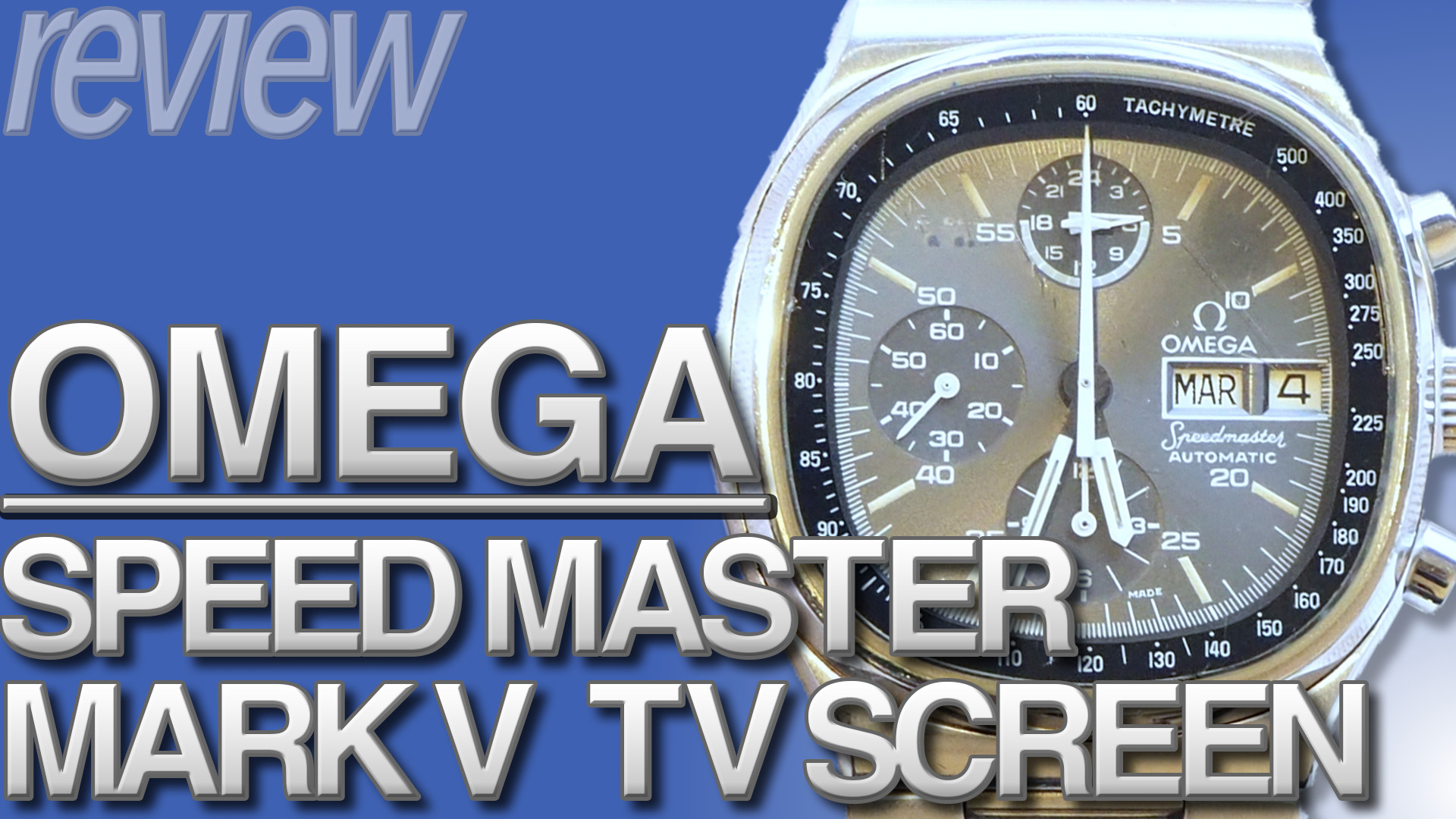 オメガ スピードマスター マークV TVスクリーン ST176.0014 とは｜特徴・スペック・価格など