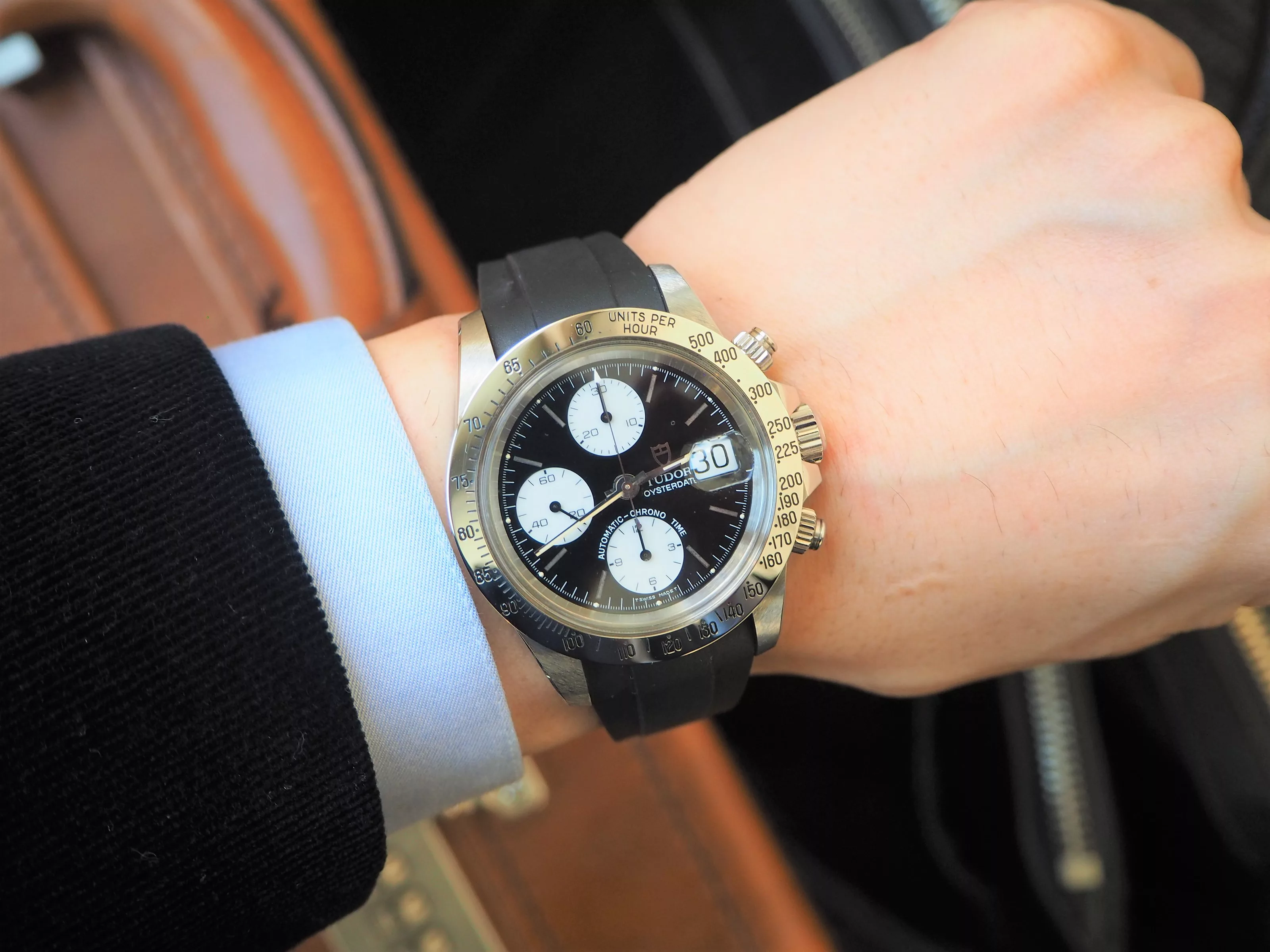 チュードルクロノタイムオイスターデイト79180